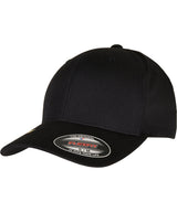 Flexfit recycled polyester cap — Black