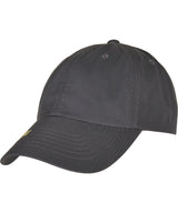 Recycled polyester dad cap — Light Charcoal