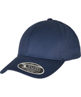 Flexfit 110 curved visor snapback — Navy