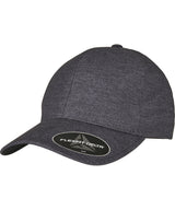 Flexfit Delta carbon cap — Melange Charcoal