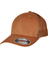 Flexfit mesh trucker — Caramel