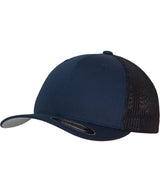 Flexfit mesh trucker — Navy
