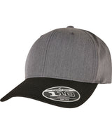 110 Melange mix cap (110MM) — Dark Grey/Black