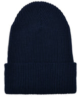Recycled yarn ribbed knit beanie (1504RY) — lifestyle