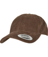 Low-profile corduroy dad cap (6245CD) — Toffee