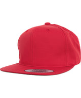 Pro-style twill snapback youth cap (6308) — Red