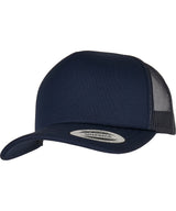 YP Classics® classic curved visor foam trucker cap (6320) — Navy