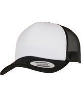 YP Classics® curved foam trucker cap – white front (6320W) — lifestyle