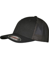 Flexfit trucker recycled mesh (6511RM) — Black/Black