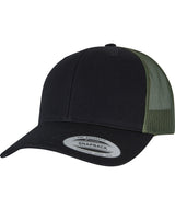 Retro trucker 2-tone (6606T) — Black/Loden