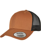 Retro trucker 2-tone (6606T) — Caramel/Black