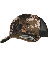 YP Classics® Veil Camo™ retro trucker cap (6606VC) — Wideland