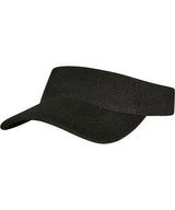 Bast visor cap (8888BV) — Black