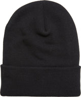 Heavyweight organic long beanie — lifestyle