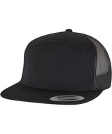 7-panel classic trucker cap (9294) — lifestyle