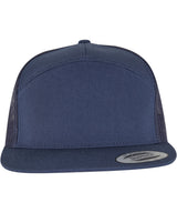 7-panel classic trucker cap (9294) — Navy/Navy