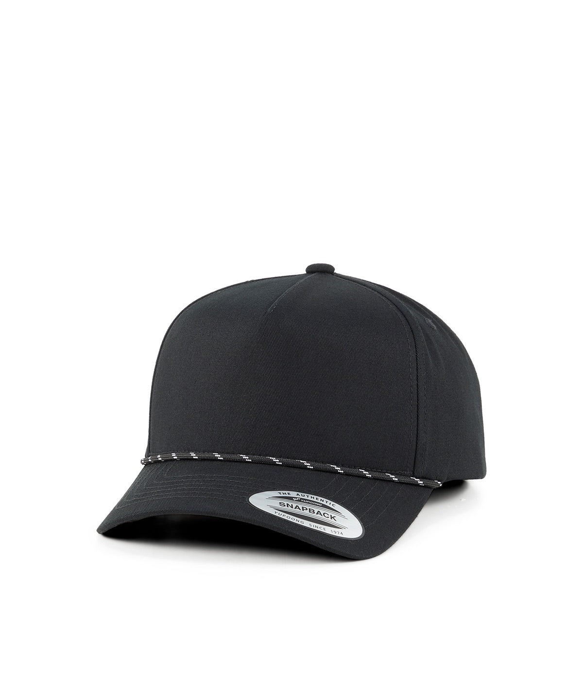 YP Classics retro cotton blend 5-panel snapback cap
