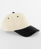 Contrast peak corduroy cap — lifestyle 2