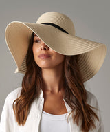 Marbella wide-brimmed sun hat — lifestyle 2