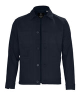 Sonoma twill unisex overshirt — lifestyle 4
