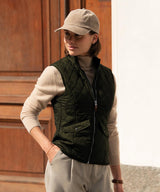 Women’s Camden – diamond quilted gilet — lifestyle 2