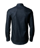 Torrance slim fit – raw and stylish denim shirt — lifestyle 5