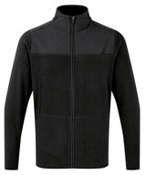 'Agility' men's panelled fleece jacket — lifestyle 4