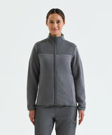 'Agility' women's panelled fleece jacket — lifestyle 2