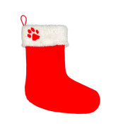 Dog’s Christmas stocking – bootie shape — lifestyle 4