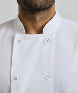 Studded front short sleeve chef's jacket — lifestyle 6