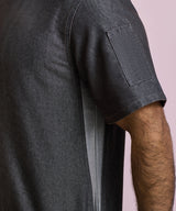 Chef's zip-close short sleeve jacket — lifestyle 3