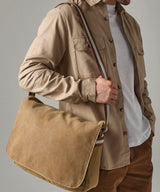 Vintage canvas despatch bag — lifestyle 3