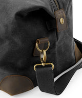 Heritage waxed canvas holdall — lifestyle 3