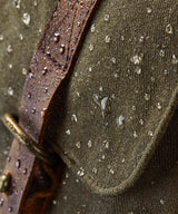 Heritage waxed canvas messenger — lifestyle 4