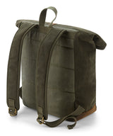 Heritage waxed canvas backpack — lifestyle 5