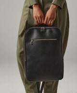Tailored luxe PU backpack — lifestyle 5