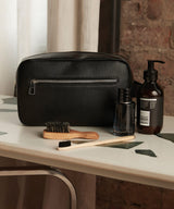 Tailored luxe PU wash bag — lifestyle 2