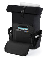 Q-Tech charge roll-top backpack — lifestyle 6