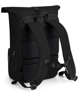 Q-Tech charge roll-top backpack — lifestyle 7