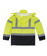High-visibility waterproof jacket — lifestyle 7