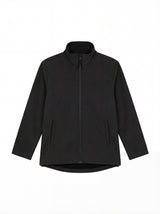 Uneek Eco Full Zip Softshell Jacket (GR65) — Black