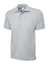 Uneek Heavyweight Poloshirt (UC102) — Heather Grey