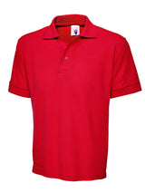 Uneek Ultimate Cotton Poloshirt (UC104) — Red