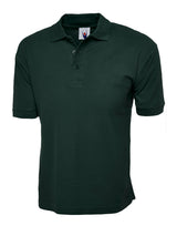 Uneek Cotton Rich Poloshirt (UC112) — Bottle Green