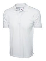 Uneek Cotton Rich Poloshirt (UC112) — White