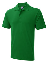 Uneek Men's Ultra Cotton Poloshirt (UC114) — Kelly Green