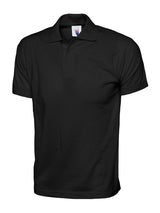 Uneek Jersey Poloshirt (UC122) — Black