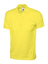 Uneek Jersey Poloshirt (UC122) — Yellow
