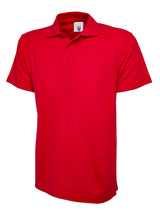 Uneek Olympic Poloshirt (UC124) — Red