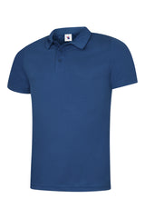 Uneek Mens Ultra Cool Poloshirt (UC125) — Royal